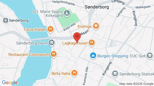 Lokaler til leje i Sønderborg - Foto fra Google Street View