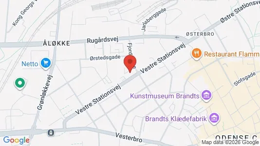 Lokaler til leje i Odense C - Foto fra Google Street View