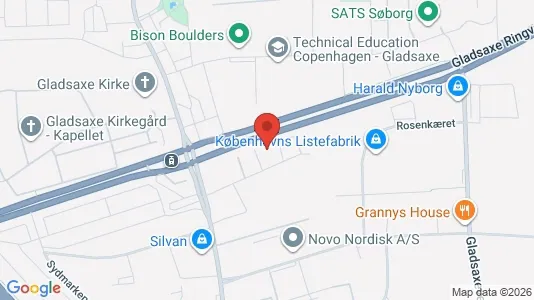 Lokaler til leje i Søborg - Foto fra Google Street View