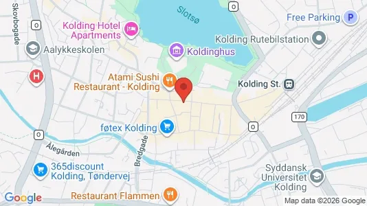 Commercial properties for rent i Kolding - Photo from Google Street View