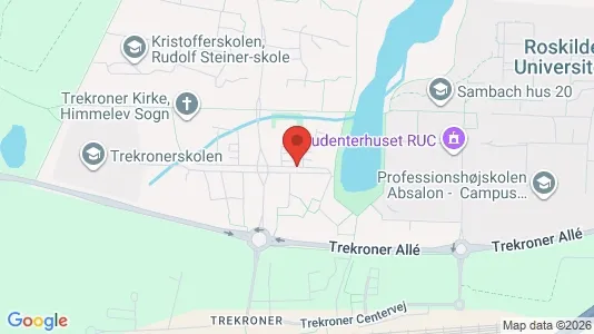 Commercial properties for rent i Roskilde - kort over placeringen