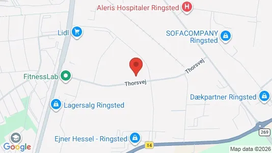 Commercial properties for rent i Ringsted - Photo from Google Street View