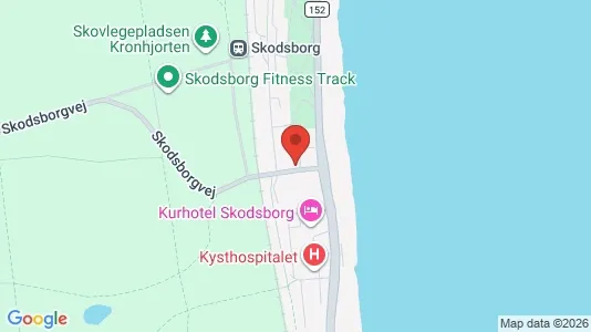 Commercial properties for rent i Skodsborg - kort over placeringen