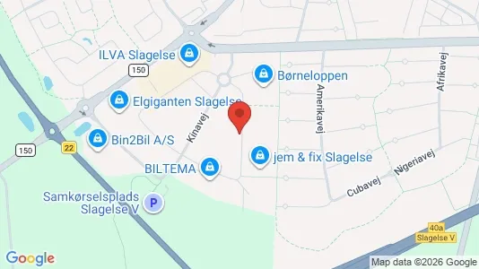 Commercial properties for rent i Slagelse - Photo from Google Street View