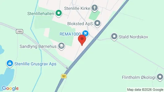 Propiedades comerciales En alquiler i Stenlille - kort over placeringen