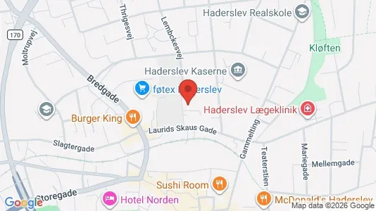 Gewerbeflächen zur Miete i Haderslev – Foto von Google Street View