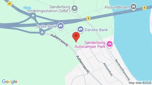 Lokaler til leje i Sønderborg - Foto fra Google Street View