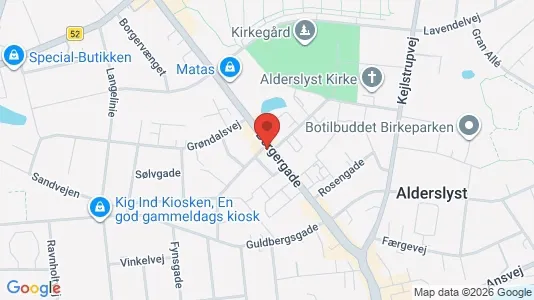 Propiedades comerciales En alquiler i Silkeborg - kort over placeringen