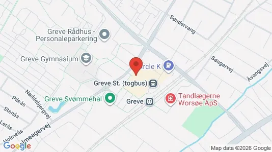 Commercial properties for rent i Greve - Photo from Google Street View