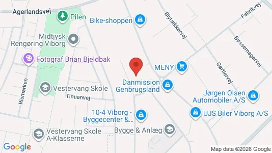 Commercial properties for rent i Viborg - Photo from Google Street View