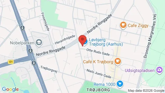 Commercial properties for rent i Aarhus N - Photo from Google Street View