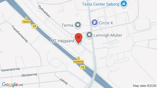 Gewerbeflächen zur Miete i Søborg – Foto von Google Street View
