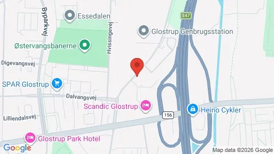Gewerbeflächen zur Miete i Glostrup – Foto von Google Street View