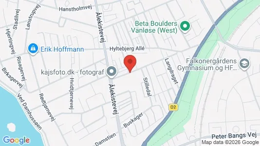Commercial properties for rent i Vanløse - kort over placeringen