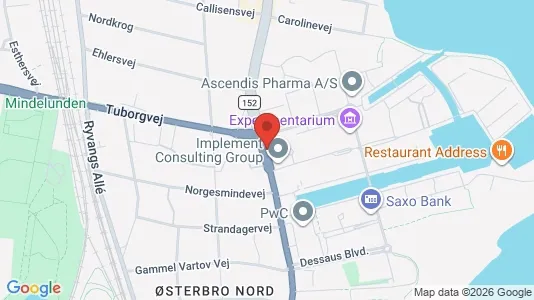 Liikekiinteistöt Vuokrattavana i Hellerup - Kuva Google Street Viewstä