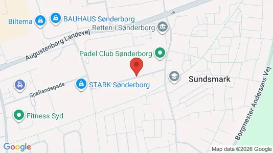 Företagslokaler för uthyrning i Sønderborg – Foto från Google Street View