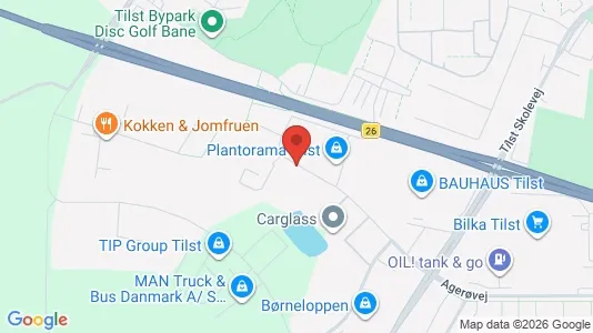 Lokaler til leje i Tilst - Foto fra Google Street View