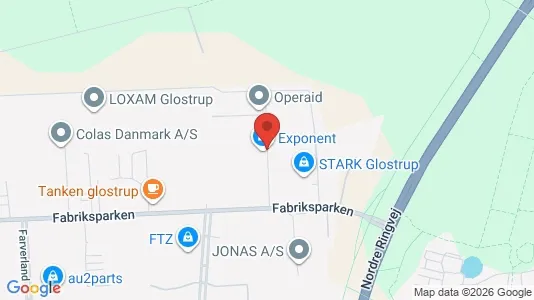 Lokaler til leje i Glostrup - kort over placeringen