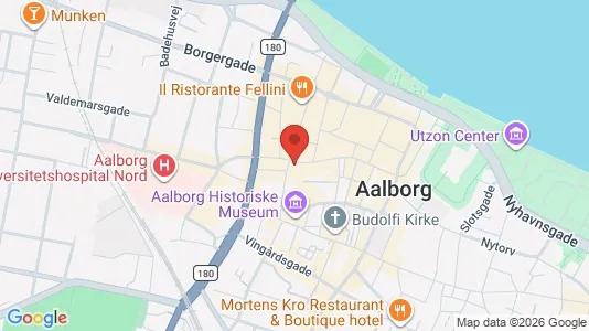 Nieruchomości komercyjne Do wynajęcia i Aalborg - kort over placeringen