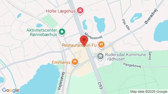 Gewerbeflächen zur Miete i Holte – Foto von Google Street View