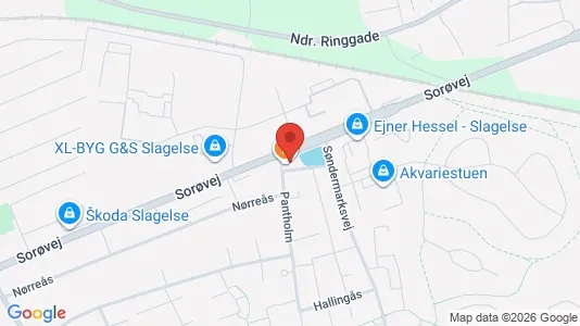 Commercial properties for rent i Slagelse - Photo from Google Street View