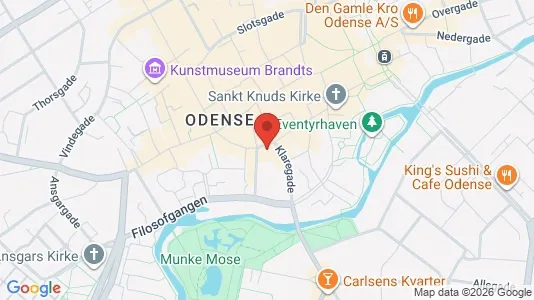 Lokaler til leje i Odense C - Foto fra Google Street View