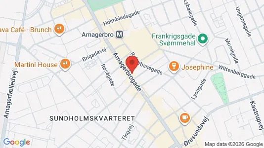 Företagslokaler för uthyrning i Köpenhamn S - kort over placeringen