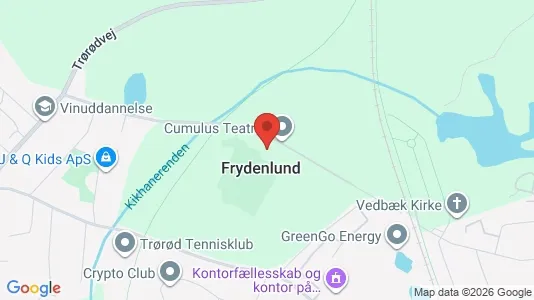 Commercial properties for rent i Vedbæk - kort over placeringen
