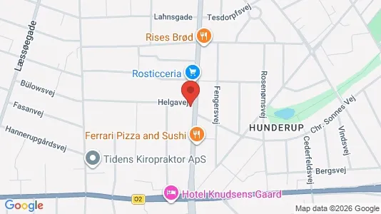 Commercial properties for rent i Odense M - kort over placeringen