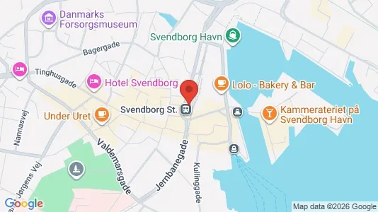 Lokaler til leje i Svendborg - Foto fra Google Street View