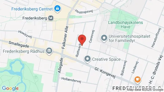 Commercial properties for rent i Frederiksberg C - Photo from Google Street View