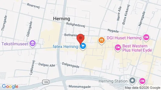 Gewerbeflächen zur Miete i Herning – Foto von Google Street View