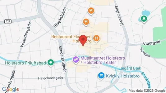Lokaler til leie i Holstebro – Bilde fra Google Street View