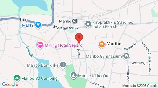 Lokaler til leje i Maribo - Foto fra Google Street View
