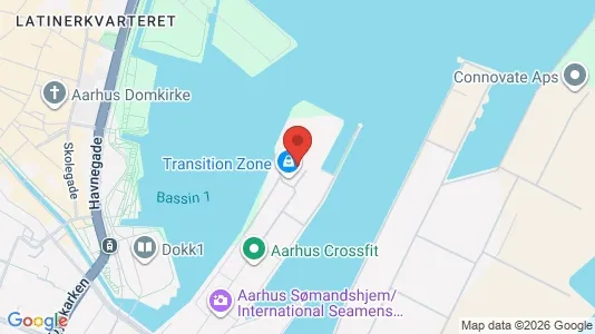 Lokaler til leie i Aarhus C - kort over placeringen