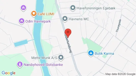 Nieruchomości komercyjne Do wynajęcia i Odense C - kort over placeringen
