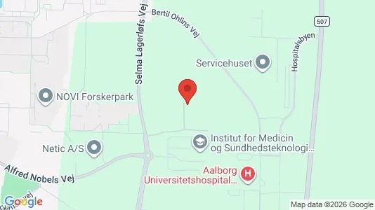 Commercial properties for rent i Gistrup - kort over placeringen