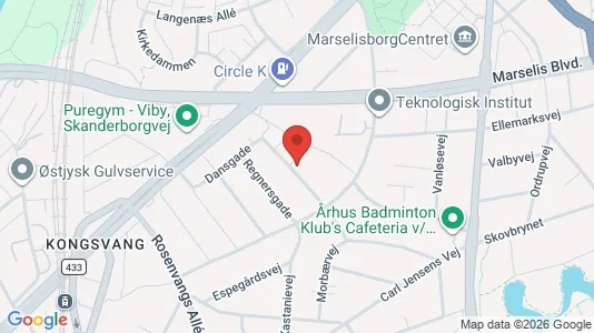 Commercial properties for rent i Viby J - kort over placeringen