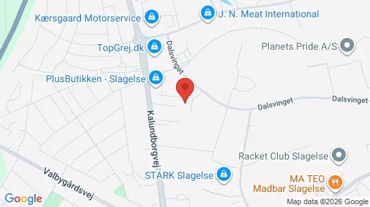 Commercial properties for rent i Slagelse - Photo from Google Street View