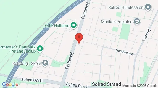 Gewerbeflächen zur Miete i Solrød Strand – Foto von Google Street View