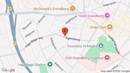Commercial properties for rent i Svendborg - Photo from Google Street View