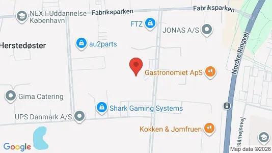 Nieruchomości komercyjne Do wynajęcia i Glostrup - kort over placeringen