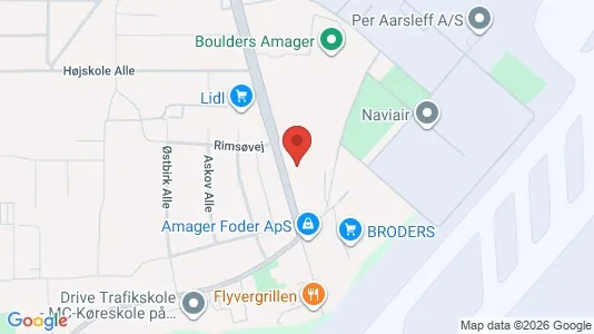 Lokaler til leje i Kastrup - Foto fra Google Street View