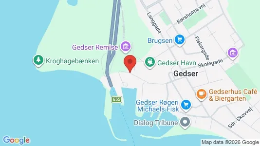 Gewerbeflächen zur Miete i Gedser – Foto von Google Street View