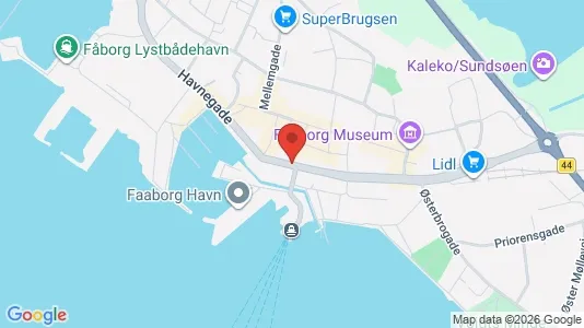 Lokaler til leje i Faaborg - Foto fra Google Street View