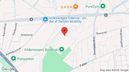 Lokaler til leje i Odense C - Foto fra Google Street View