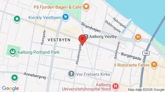 Liikekiinteistöt Vuokrattavana i Aalborg - Kuva Google Street Viewstä