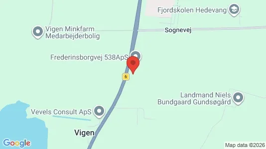 Commercial properties for rent i Roskilde - kort over placeringen