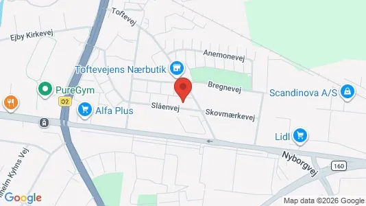 Lokaler til salgs i Odense SØ – Bilde fra Google Street View