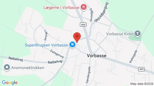 Lokaler til leie i Vorbasse – Bilde fra Google Street View